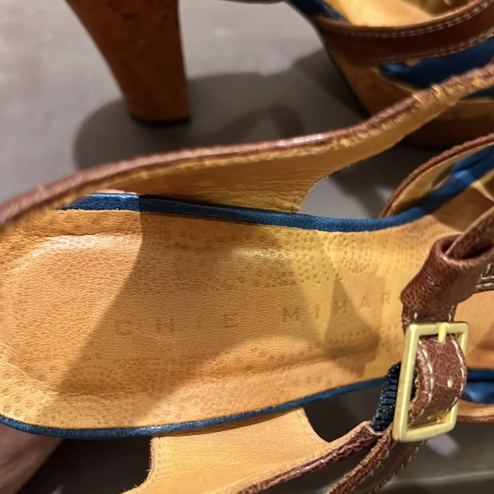 Anthropologie CHIE MIHARA platform sandals great condition 39 - Picture 4 of 7